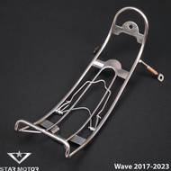 Baga chuối - baga xuồng Inox dành cho Wave 50cc 100 110