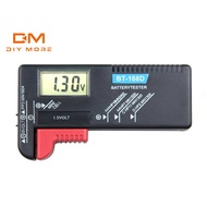 DIYMORE BT-168 pro  Button AA AAA 18650 Cell Battery Voltage Tester Checker Capacity Indicator 9V