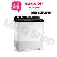 SHARP SEMI AUTO WASHING MACHINE 10KG EST1016