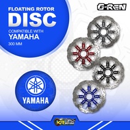 G-REN FLOATING ROTOR DISC FOR YAMAHA 300mm (MULTIPLE COLORS)