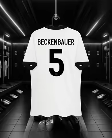 New National Team Jersey German Home 125th Anniversary Men's Short-sleeved Football Training Jersey