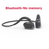 FHJIK IPX8หูฟังกันน้ำ Bluetooth5.3หูฟังรูปทรงกระดูกกันน้ำได้ความจุ32กรัมหูฟังสำหรับฟังเพลงโทรแฮนด์ฟร