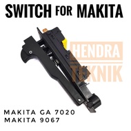 SWITCH GRINDA MAKITA GA7020 SAKLAR 9067 MESIN GRINDA METABO SKAKEL GURINDA HITACHI 7" SUKU CADANG PE