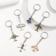 New Arrival Hot Selling Handmade DIY Alloy Air Show Aerospace Fighter Jet Pendant, J-20 Fighter Jet 