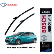 [1Set] A769S Bosch Perodua Myvi 2018 M800 Aerotwins Wiper Blade 22"+16"
