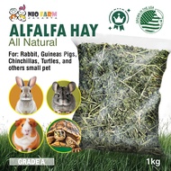 Alfalfa Hay 1 kg Grass Hay Timothy Rabbit Food Guinea Pig Hamster Marrmut Dried Grass/ Hai Grass Sim
