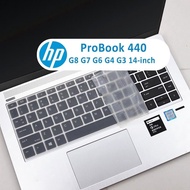 Keyboard Protector for HP Probook 440 G8 G7 G6 G4 G3 14” ProBook G1 446 G3S ProBook 445R G6 AMD 445 G8 Keyboard Cover