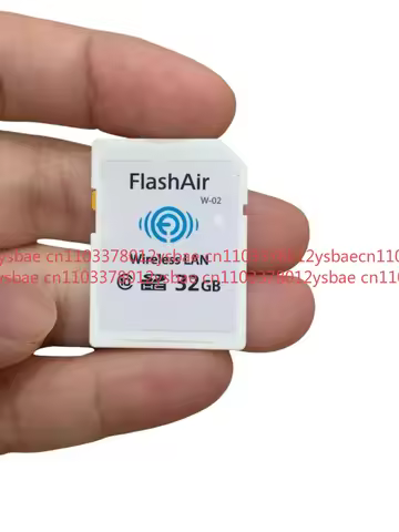 OK Used FOR Toshiba FlashAir 32GB Wireless LAN Wi-Fi SD Card SDHC Class 10 W-02
