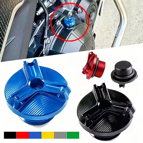 For YAMAHA MT07 MT09 MT03 YZFR3 YZFR6 YZFR7 YZF R6 R7 MT10 Motorcycle Engine Oil Filler Cap Bolt Cov