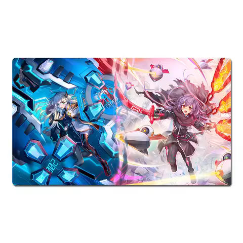 YuGiOh Playmat Sky Striker Shizuku Hayate Trading Card Game Mat TCG CCG Mouse Pad Desk Table Mat Fre