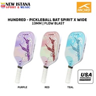 Racket Pickleball Pickle Ball Hundred Spirit X Wide 13mm Flow Blast