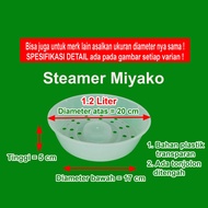 Steamer Kukusan Rice Cooker Magic Com Miyako 0.6 1.0 1.2 1.8 2 2.2 3 Liter Sarangan Plastik Megicom 