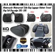 Motorcycle Waterproof Side Bag Luggage Helmet Travel Bag Tail Bag edge 36L- 58L SADDLEBAG