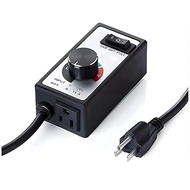 [ Store] ExclusiveUS PLUGAC Motor Speed Controller 120V 15A Max Electronic Fan Speed Controller Vari