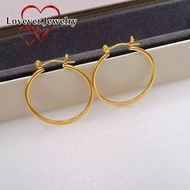 LOVEVER HIGH QUALITY US 10K GOLD HOOP EARRINGS,CLASSY HOOP EARRINGS