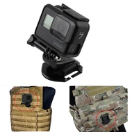 【Worth-Buy】 Aluminum Molle Tactical Vest Connection Base Mount For 7 6 5 4 Sj4000 Sj7000 Sj8 4k Osmo Action Camera