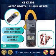 KYORITSU KEWTECH KT203 AC/DC Digital Clamp Meter - 100% New &amp; Original
