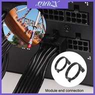 QUU 8Pin to 6+2 Pin Adapter Cable PCIe 8Pin to PCIe 8Pin Graphics Card Power Cable