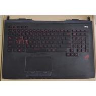 Asus  G751J casing cover LCD back cover with front bezel palm rest bottom case Ram cover