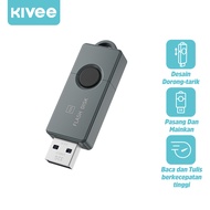 KIVEE USB Flash Drive Flashdisk OTG 64GB Up To 240MBps U Disk Membaca dan Menulis Berkecepatan Tinggi Pasang dan mainkan