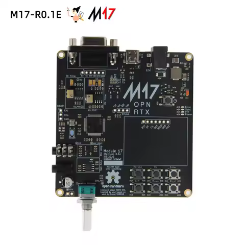 LILYGO® & Module17-Revision 0.1e STM32 Development Board M17 Modem Board With DE-9 Connector Microph