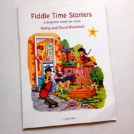 Fiddle Time Starters with CD Fiddle Time Starter violin book David BlackwellKATHY