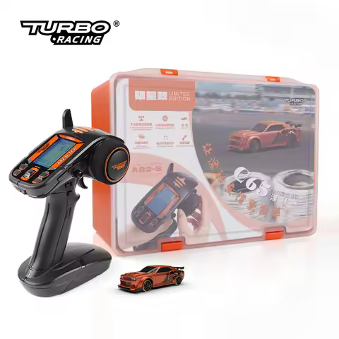 Turbo Racing 1:76 C65 Limited Edition Drift RC Car With Gyro Radio Full Proportional Remote Control 