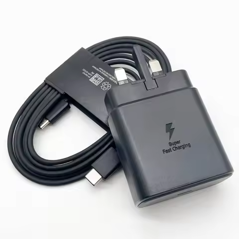 Samsung EP-TA845 45W UK Wall Charger Super Fast Adapter 1.8M USB-C Cable For Galaxy Z Fold Flip 7 6 