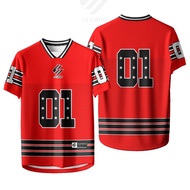 Retro Dryfit unisex Jersey Streetwear Number 01 milano sport Vintage