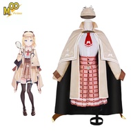 VTuber hololive English cosplay costume Watson Amelia cosplay Set and wig Christmas Halloween costum