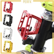 [Perfk] Premium Folding Bike Front Bracket Rack Designed For Folding Bike Front Carrier Block