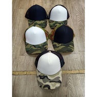 Basic Indeed Camouflage Mesh Cap Military Pattern