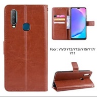 Flip Wallet VIVO Y11 / Y12 / Y12i / Y15 / Y17 / Y19 / Z1 Pro 2019 New Leather Case Wallet Cassing Do