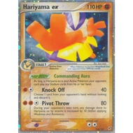 English Pokemon Card Hariyama ex - 100/107 - Ultra-Rare Ex Deoxys Singles
