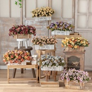 30cm Fence Artificial Flower Arrangement Artificial Flower Decoration Rose Flower Decoration Flower 