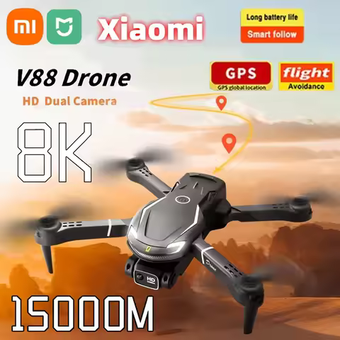 V88 Drone ForXiaomi mijia Professional 8K HD ESC Camera Optical Flow OA Aerial Drones Wifi RC UAV Up