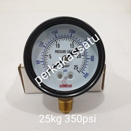 PRESSURE GAUGE 25 KG BAR ARMSTRONG MANOMETER PRESSURE MEASUREMENT 350 PSI