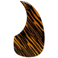 Acoustic Guitar Pickguard Yellow Stripe, Flame Scratch Plate for Martin D-45