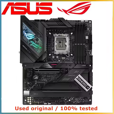 For ASUS ROG STRIX Z690-F GAMING WIFI DDR5 motherboard LGA 1700 Z690 CPU For i9-12900K i7-12700K i5-