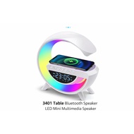 🔊 3401 Table Bluetooth Speaker | LED Mini Multimedia Speaker | Portable Desktop Speaker
