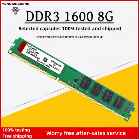 8GB DDR3 1333MHZ 1600MHz Desktop memory RAM PC3-10600 PC3-12800 DIMM RAM 240Pin 2RX8 1.5V Non-ECC Un