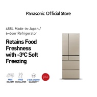 Panasonic Premium MIJ Made In Japan 6-Door Refrigerator NR-F603GT-NS