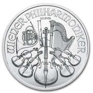 2020 Austrian Philharmonic 1 oz .999 Silver Coin BU 1oz