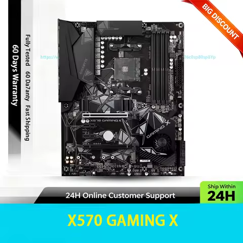 Used for MSI X570 GAMING X Motherboard X570 Socket AM4 ATX DDR4 Max 128GB M.2 For AMD Ryzen Series C