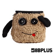 [8BPLUS] 8b+Chalk Bag Fur Monster Portable Storage {Felix}101001 Outdoor Climbing Rock Drawstring Po