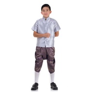 ชุดไทยเด็กชาย ชุดไทยเด็ก ชุดพี่หมื่นเด็ก ชุดไทยประยุกต์ ชุดลอยกระทง Thai Costume, Thai dress for Boy