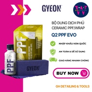 Gyeon Q2 PPF EVO PPF Surface Protection Ceramic Coating Solution Set and Decal Wrap 50ml