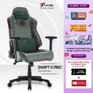 TTRacing Swift X Pro Hulk Edition Gaming Chair Office Chair Kerusi Gaming - 2 Years Official Warrant