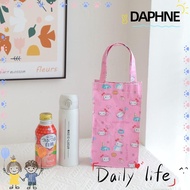 DAPHNE Vacuum Cup Sleeve,  with Strap Water Bottle Cover, Portable Mini Handbag Cartoon Printed Cup Sleeve Water Bottle