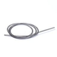 2PCSProfessional Precision Small Coiled Compression Thin Long Springs0.6mm Wire Diameterx(3-10)mm Out Diameterx1000mm Length